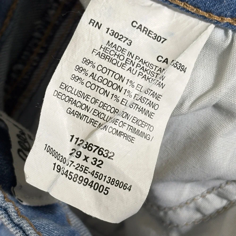 Wrangler Retro Womens High Rise Trumpet Flare Jeans Light Wash Blue 29x32 AQ400 - Picture 4 of 8